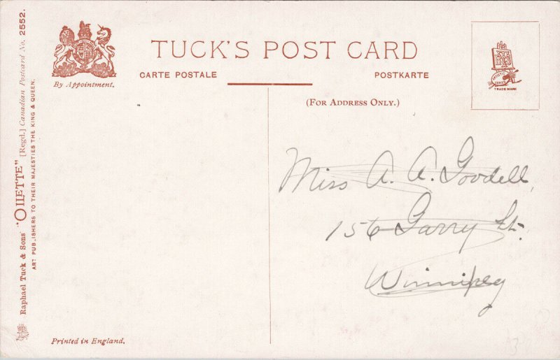 Patriotic Canada Laurier Strathcona Earl & Lady Grey Macdonald Tuck Postcard F87 