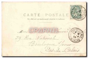 Saint Cloud Old Postcard The park