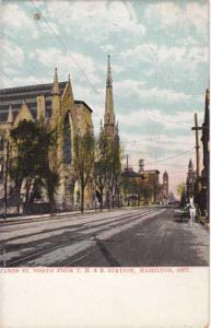 Baptist Church - Trolley Tracks - James St - Hamilton, Ontario, Canada - DB