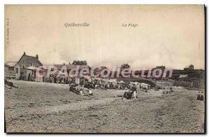 Postcard Old Quiberville Beach