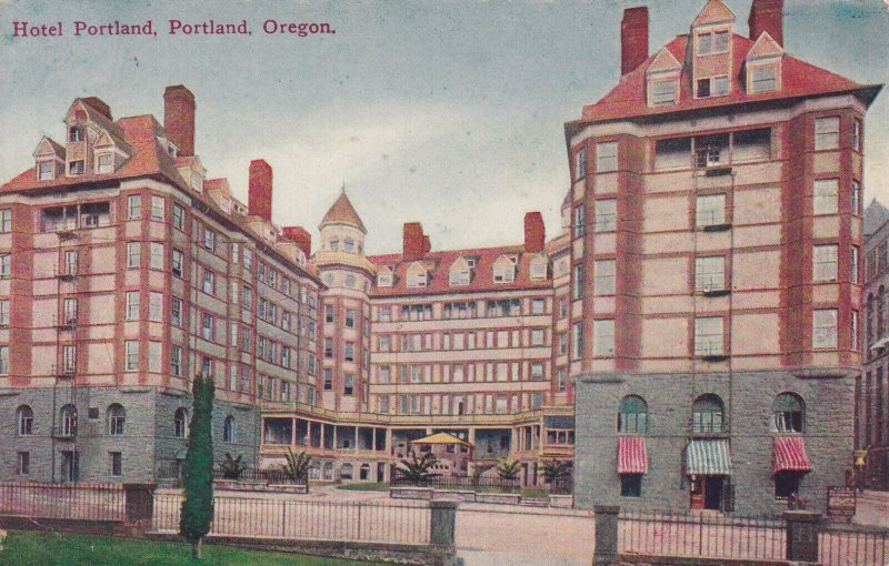 PORTLAND, Oregon, 1900-1910s; Hotel Portland