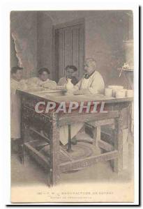 Old Postcard Sevres Manufacture de Sevres (porcelain) demonstration workshop ...