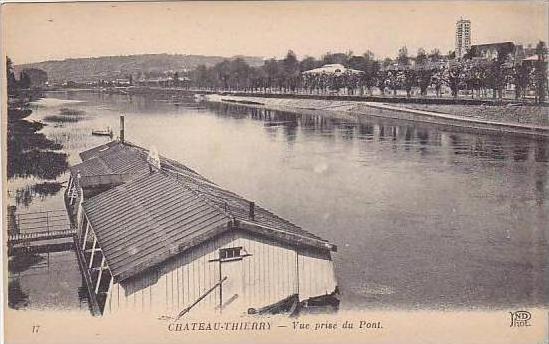 France Chateau Thierry Vue prise du Pont