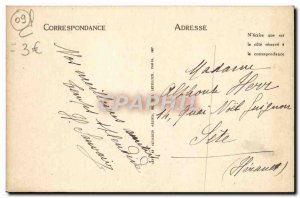 Old Postcard Environs d & # 39Ax Cascades Spa and gorges Castelet