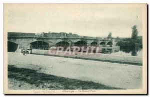 Old Postcard Champs Grand Bridge