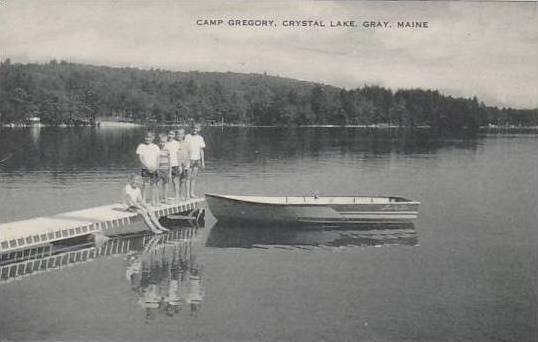 Maine Crystal LAke Gray Camp Gregory Artvue