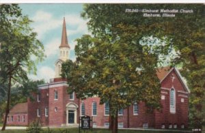 Illinois Elmhurst Methodist Church Curteich