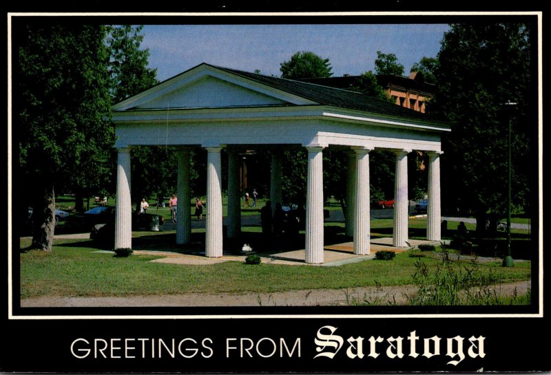 New York Saratoga Greetings Showing Congress Spring 1992