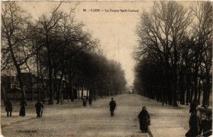 CPA Calvados CAEN Le Cours Sadi-Carnot (981929)
