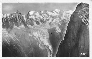 BR18563 Chamonix teleferique du Brevent et le Mont blanc  france