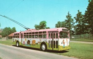 Vintage Postcard Miami Valley Regional Transit Authority Spring Bus Dayton Ohio