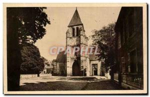 Old Postcard Vierzon L & # 39Eglise Notre Dame