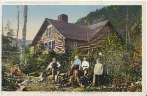 America Postcard - Camp at Lost River - Woodstock - New Hampshire - Ref 1634A