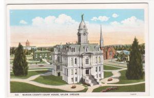 Court House Salem Oregon 1920c postcard