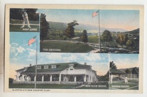 P2833, old postcard sports scene bluefield,s golf links multi view, w. virginia