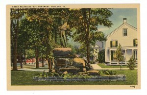 VT - Rutland. Green Mountain Boys Monument