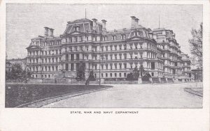 Washington DC The State War and Navy Department