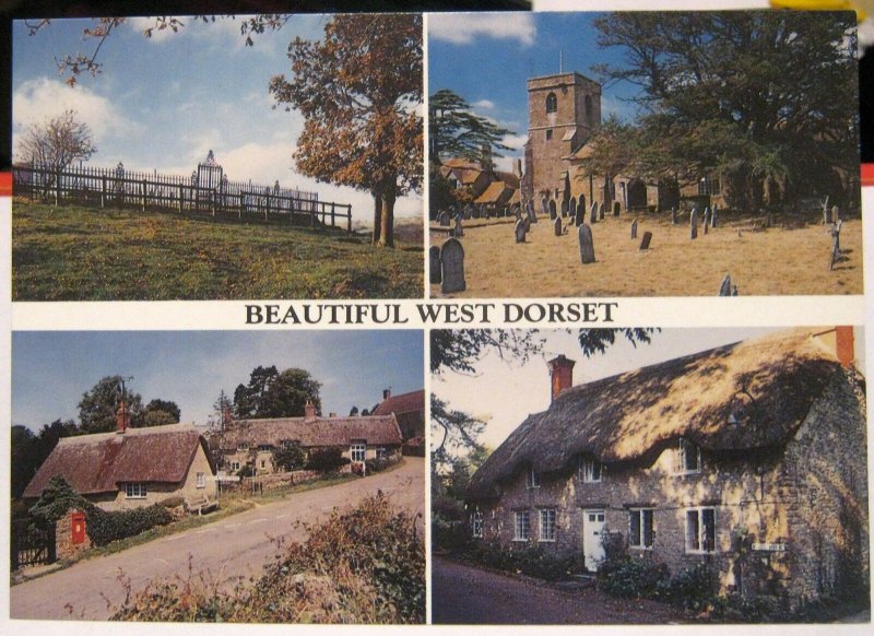 England Beautiful West Dorset Multi-view - unposted