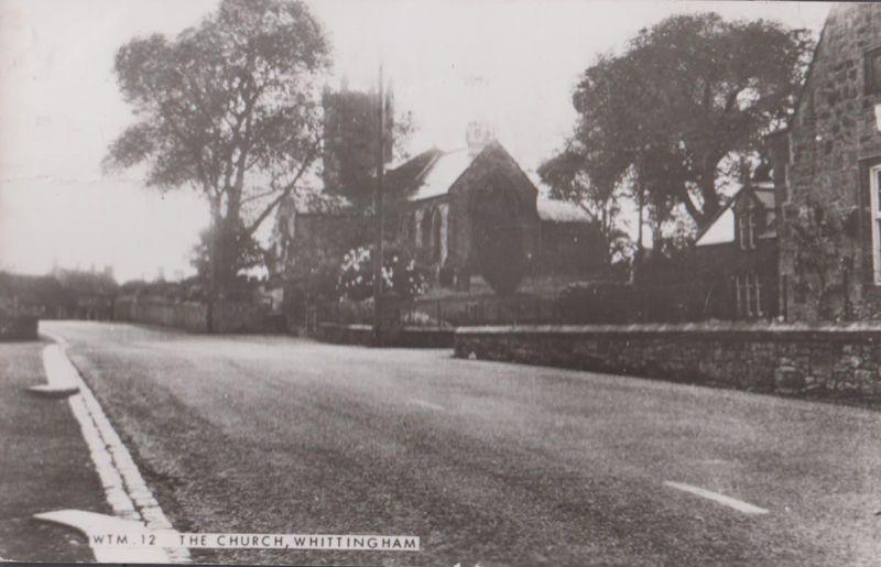 Isle Of Wight Whittingham Church Real Photo 1970s Postcard