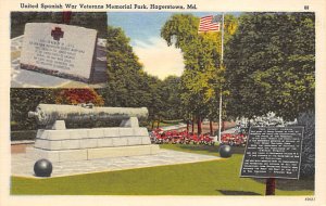 United Spanish War Veterans Memorial Park Hagerstown, Maryland MD