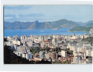 Postcard Botafogo and Guanabara Bay, Rio de Janeiro, Brazil