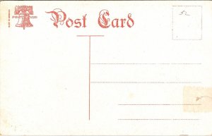 Front View Independence Hall Philadelphia Antique Divided Back Postcard 