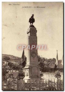 Old Postcard Jambles Rooster Monument militaria