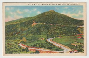 Skyline Drive and Mary's Rock, Panorama, Virginia, United States