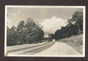 RPPC MONTEAGLE TENNESSEE US HIGHWAY 41 CUMBERLAND REAL PHOTO POSTCARD