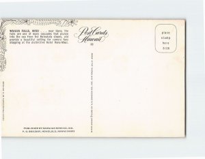 Q-54370 Wailua Falls Maui Hawaii