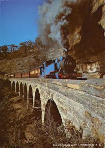 BR101996 zig zag railway lithgow nsw  australia train