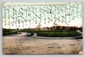1908  Tuft's College   Somerville  Massachusetts     Postcard