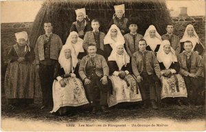 CPA Plougastel Daoulas- Les Mariages, Un Groupe de Maries FRANCE (1026407)