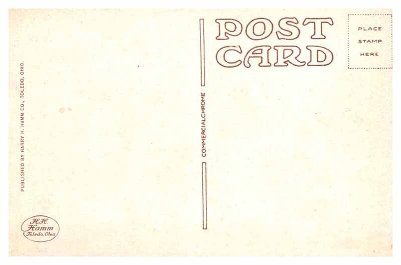 Postcard SCHOOL SCENE Warren Ohio OH AT7013