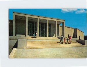 Postcard Entrance to the Harry S. Truman Library, Independence, Missouri