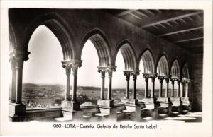 CPA Leiria- Castelo, Galeria da Rainha Santa Isabel, PORTUGAL (760824)