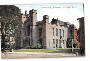 Hartford Connecticut CT Postcard 1901-1907 Wadsworth Atheneum