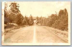 1949  RPPC   Ferry Lane  Pripet  Maine   Real Photo Postcard