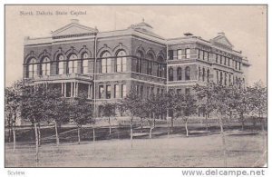 Exterior, State Capitol, North Dakota,   PU-1910