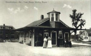 Reproduction - Town House Waiting Room in Kennebunkport, Maine