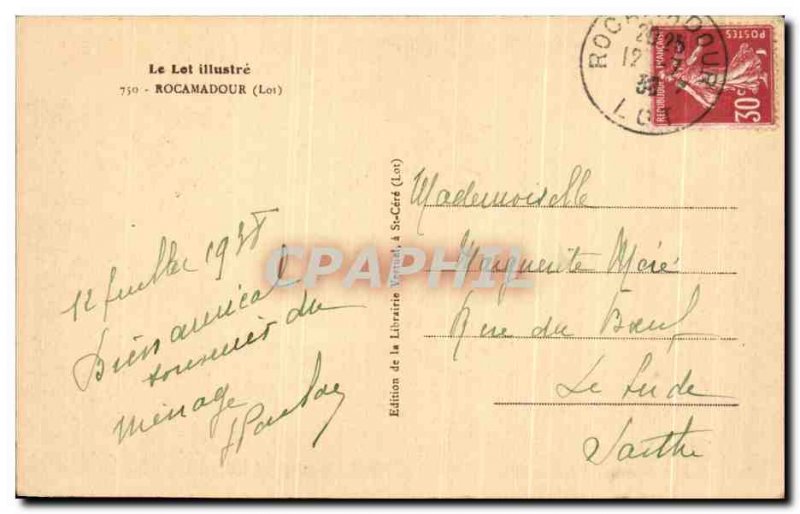 Old Postcard Lot Illustrates Rocamadour