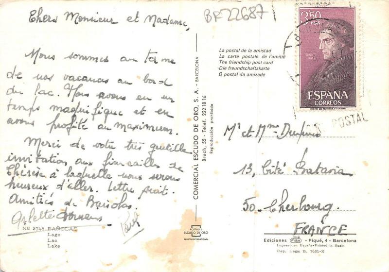 BF22687 banolas lago spain