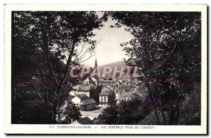 Plombieres les Bains - Vue Generale jack Chonot - Old Postcard