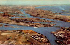 California Los Angeles-Long Beach Harbor Aerial View