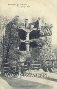 Der Gosprengte Turn Heidelberger Schloss Germany Unused 