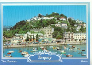 Devon Postcard - The Harbour - Torquay - Ref TZ29