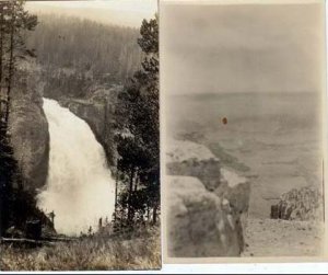 2 - RPPC, Scenes - Water Falls, Landscape