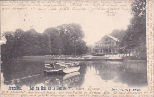 Belgium Brussels Lac du Bois de la Cambre 1903