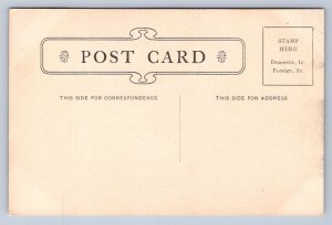 DS2/ Lansing Michigan Postcard c1910 Union Railroad Depot 29