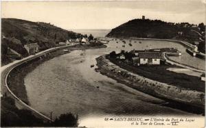 CPA St-BRIEUC - L'Entrée du Port du Légué et la Tour de CESSON (243585)